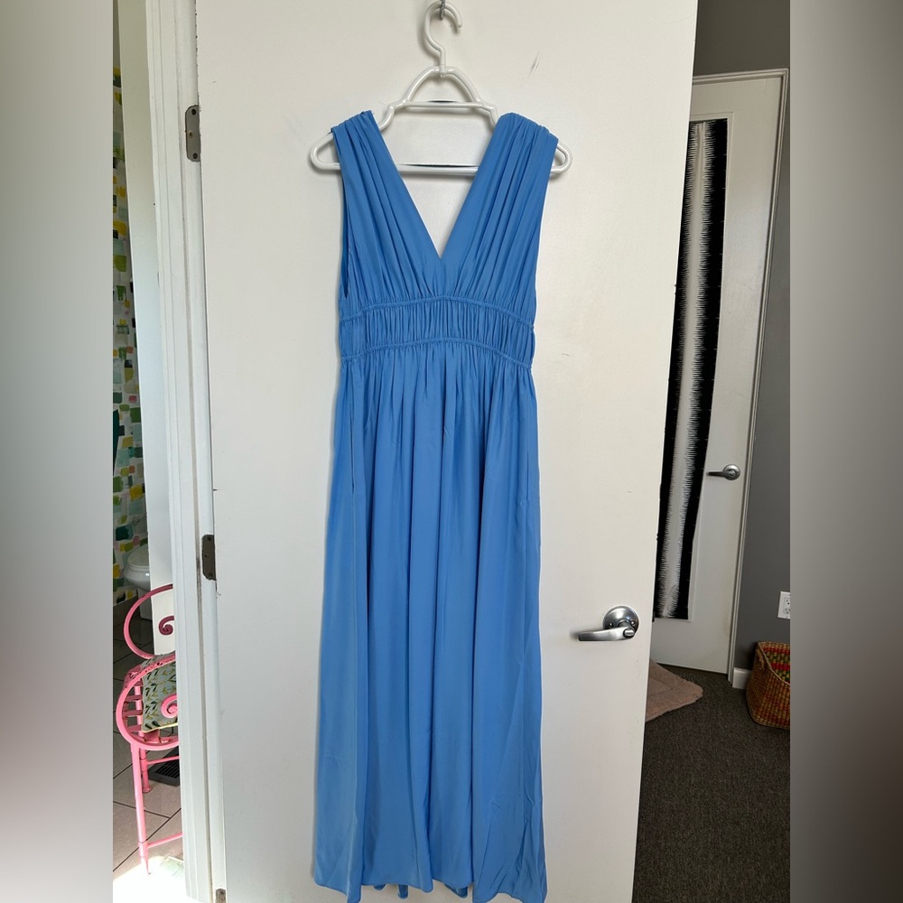 Banana Republic Sky Blue Maxi Dress - Picture 2 of 5
